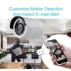 Kit de supraveghere JORTAN cu 8 camere CCTV AHD 1080P
