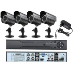 KIT de Supraveghere si Securitate Video CCTV 4 Camere 5G 4K HD Lentile 36mm