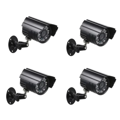 KIT de Supraveghere si Securitate Video CCTV 4 Camere 5G 4K HD Lentile 36mm
