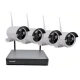 KIT de supraveghere Wireless JORTAN 4 camere HDMI Infrarosu Vizualizare pe Telefon