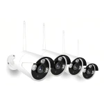 KIT de supraveghere Wireless JORTAN 4 camere HDMI Infrarosu Vizualizare pe Telefon