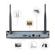 KIT de supraveghere Wireless JORTAN 4 camere HDMI Infrarosu Vizualizare pe Telefon