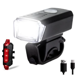 Kit lampa fata si spate bicicleta HY025