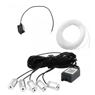 Kit led cu 5 lumini Andowl Q LED2801 RGB LED Strip Neon 12V