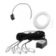 Kit led cu 5 lumini Andowl Q LED2801 RGB LED Strip Neon 12V
