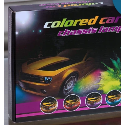 Kit lumina ambientala auto 120X150 cm pentru exterior sub masina RGB