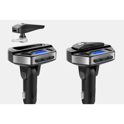 Kit modulator V6 MP3 cu Casca Handsfree Bluetooth
