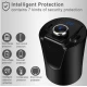 Kit Multifunctional BX6 BX7 FM functie Bluetooth cu 2 porturi USB Slot TF CARD AUX Negru