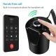 Kit Multifunctional BX6 BX7 FM functie Bluetooth cu 2 porturi USB Slot TF CARD AUX Negru