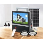 Kit panou solar cu TV GD 8088 putere 200W multifunctional
