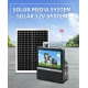 Kit panou solar cu TV GD 8088 putere 200W multifunctional