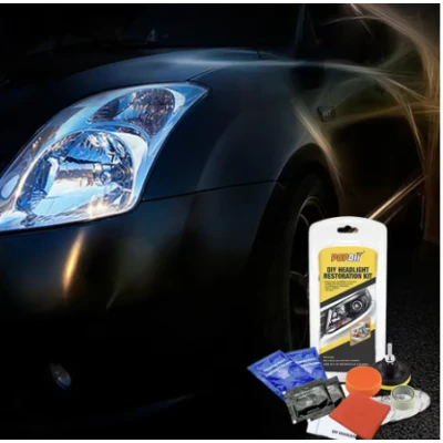 Kit polish pentru faruri auto POPDIT