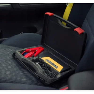 Kit pornire auto/moto (Starter) pentru baterie descarcata cu powerbank LED USB