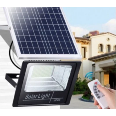 Kit Proiector Led cu panou solar 200W si telecomanda 571 LED