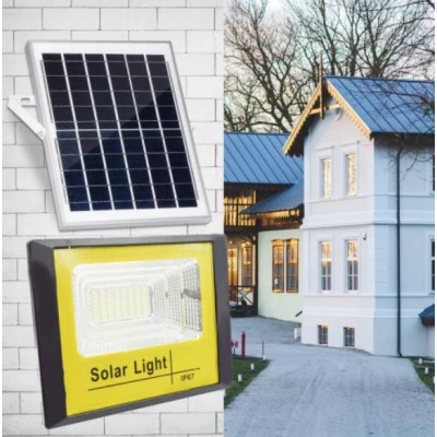 Kit Proiector TAI 200W 120LED cu Panou Solar Si Telecomanda