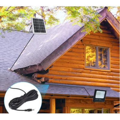 Kit Proiector TAI 200W 120LED cu Panou Solar Si Telecomanda