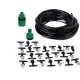 Kit racire terasa cu vapori de apa furtun de 10 m si 10 de duze