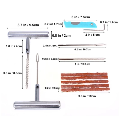 Kit Reparatie Pana Anvelopa Vulcanizare Metalic