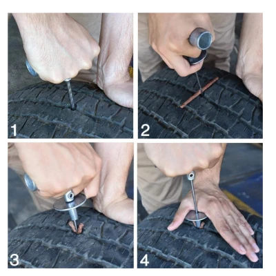 Kit Reparatie Pana Anvelopa Vulcanizare Metalic