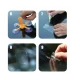 Kit Reparatie Parbriz pentru Sticla Crapata Set Corector cu Ventuza