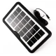 Kit solar camping GD 102 cu 3 becuri boxa BT radio powerbank 5000mAh