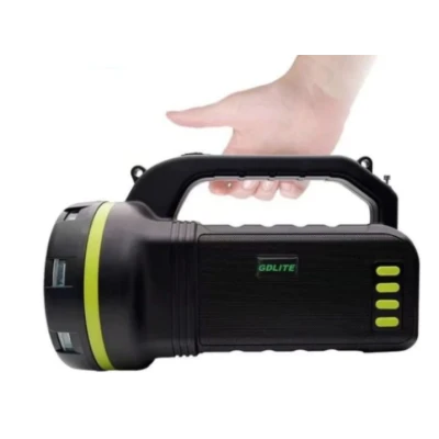 Kit Solar GDLite GD-2000A cu 3 becuri incluse, boxa cu Bluetooth si Radio XL