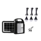 Kit solar portabil CCLAMP CL-02 cu Panou solar 4W