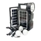 Kit solar portabil Radio FM si Bluetooth CL-810 XL