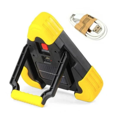 Lampa /Triunghi Luminos HB-6609 Reincarcabil Panou Solar