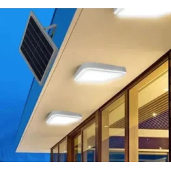 Lampa Aplica Solara LED 40W Alb cu Telecomanda