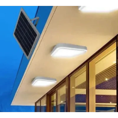 Lampa Aplica Solara LED 60W Alb cu Telecomanda