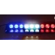 Lampa auto de avertizare stroboscopica semnalizare de urgenta s3 rosu/albastru