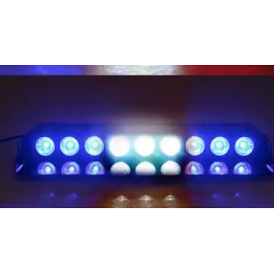 Lampa auto de avertizare stroboscopica semnalizare de urgenta s3 rosu/albastru
