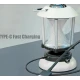 Lampa camping LED Q ZD261 intensitate reglabila lumina calda si lumina rece