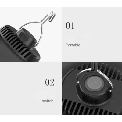 Lampa camping portabila cu agatatoare baterie si incarcare USB LY11B