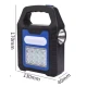 Lampa camping YD-878A cu incarcare solara