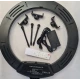 Lampa Circulara LJJ-45 Ring Light Diametru 26cm/10 Inch LED Trepied Extensibil