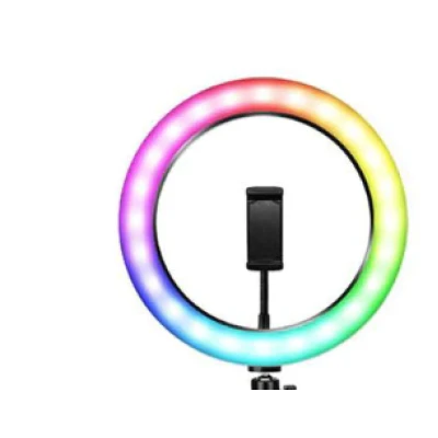 Lampa circulara profesionala LED Ring Light RGB Andowl Q MG34