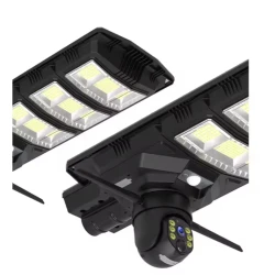 Lampa cu Incarcare Solara 300 W cu Camera Video incorporata 5MP 