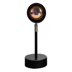 Lampa cu lupa videografie si telecomanda efecte Sunset multicolor cu telecomanda