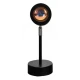 Lampa cu lupa videografie si telecomanda efecte Sunset multicolor cu telecomanda
