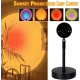 Lampa cu lupa videografie si telecomanda efecte Sunset multicolor cu telecomanda