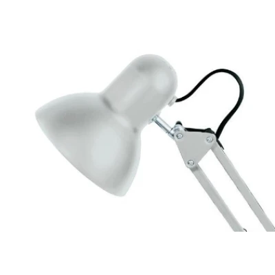Lampa de birou cu suport culoare alba 220V soclu E27