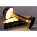 Lampa de birou portabila Gold ciupercuta Q TL142 Andowl