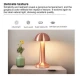 Lampa de birou portabila Gold ciupercuta Q TL142 Andowl