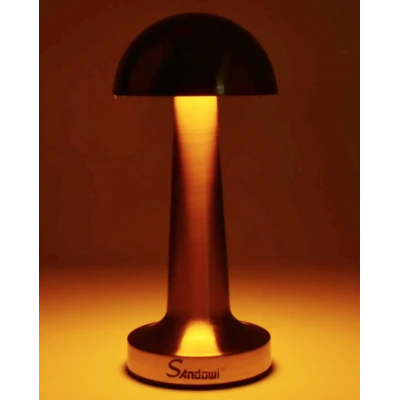 Lampa de birou portabila Gold ciupercuta Q TL142 Andowl