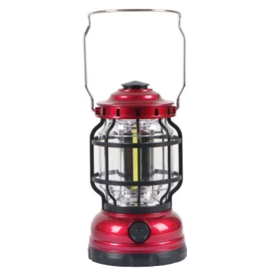 Lampa de camping ZJ-1990T cu incarcare solara in capat