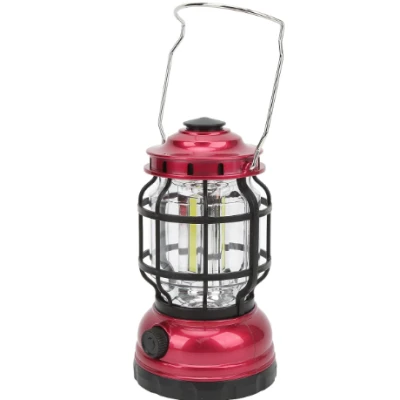 Lampa de camping ZJ-1990T cu incarcare solara in capat