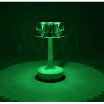 Lampa de masa decorativa cu LED RGB si telecomanda model Crystal Touch Q TL153