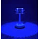 Lampa de masa decorativa cu LED RGB si telecomanda model Crystal Touch Q TL153
